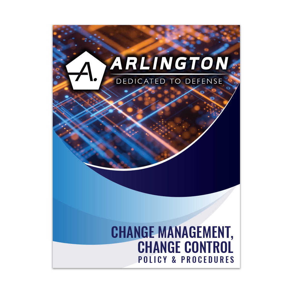 Alter Control NIST 800-53, Rev. 5 Change Management/Change Control Policy (CM-3 ...