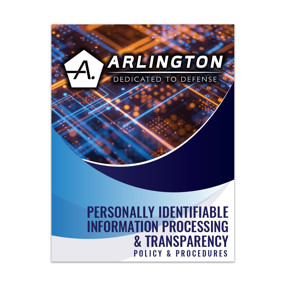 Personally Identifiable Information Processing and Transparency Policy and Procedures (PT-1 to PT-8)